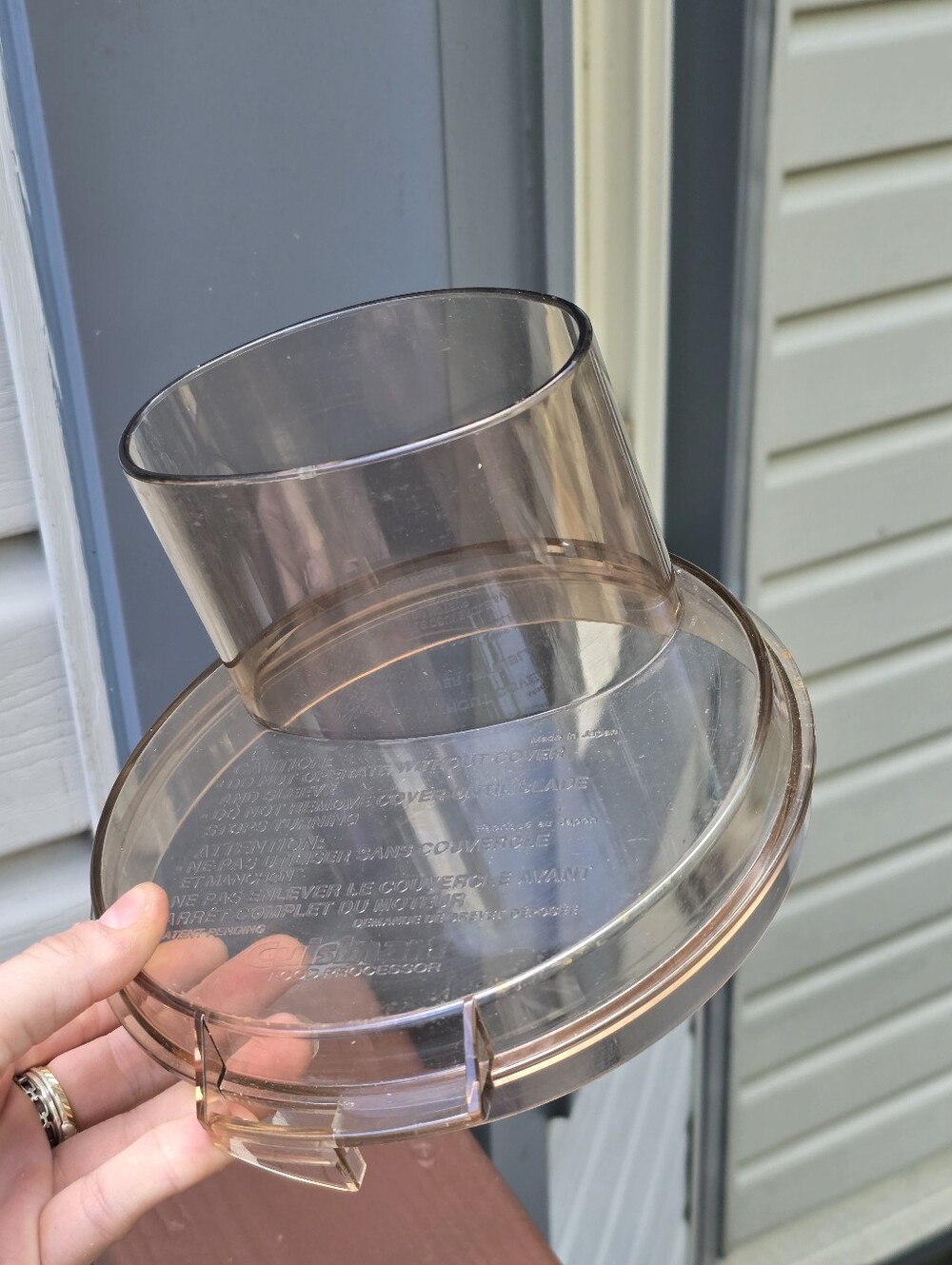 Cuisinart Food Processor Lid Top